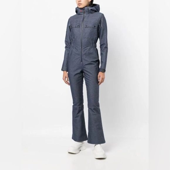 Perfect Moment Jackets & Blazers - Perfect Moment Corrie Denim Ski Suit NWT Size Medium Waterproof